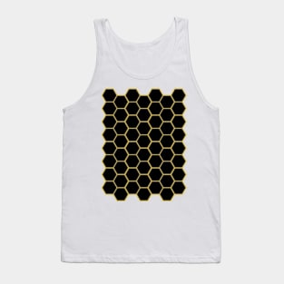 black and yellow hexa Tank Top